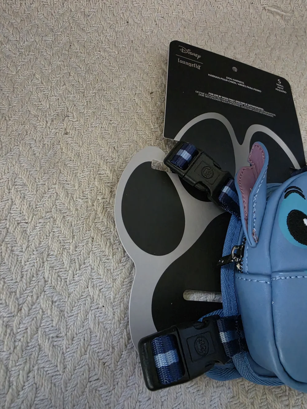 Pets Disney Stitch Cosplay Mini Backpack Dog Harness
